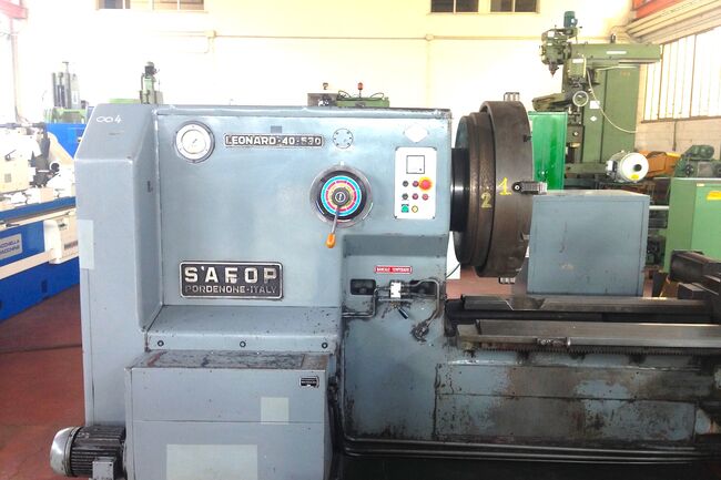 Wiederverkauf Drehbänken Center SAFOP LEONARD 40/530 gebraucht