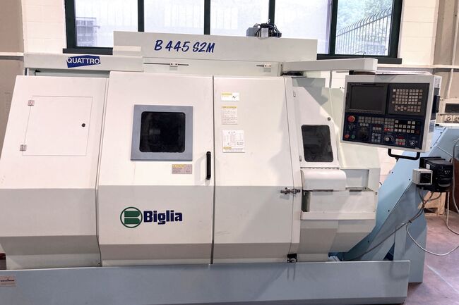Wiederverkauf Drehbänken CNC BIGLIA 445S2M gebraucht