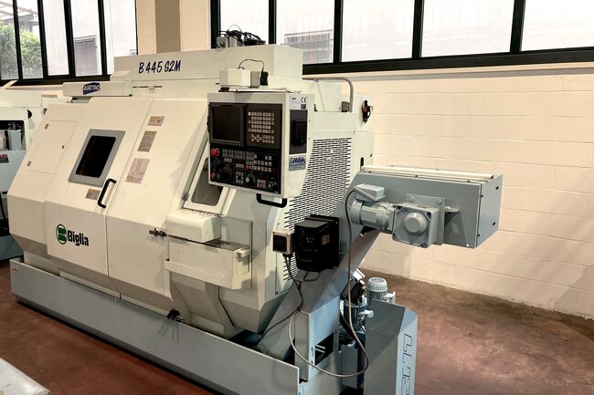 Wiederverkauf Drehbänken CNC BIGLIA 445S2M gebraucht