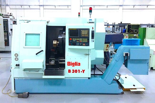 Wiederverkauf Drehbänken CNC BIGLIA B301Y gebraucht