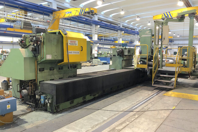 Wiederverkauf Drehbänken CNC SAFOP LEONARD TRF60 CNC gebraucht