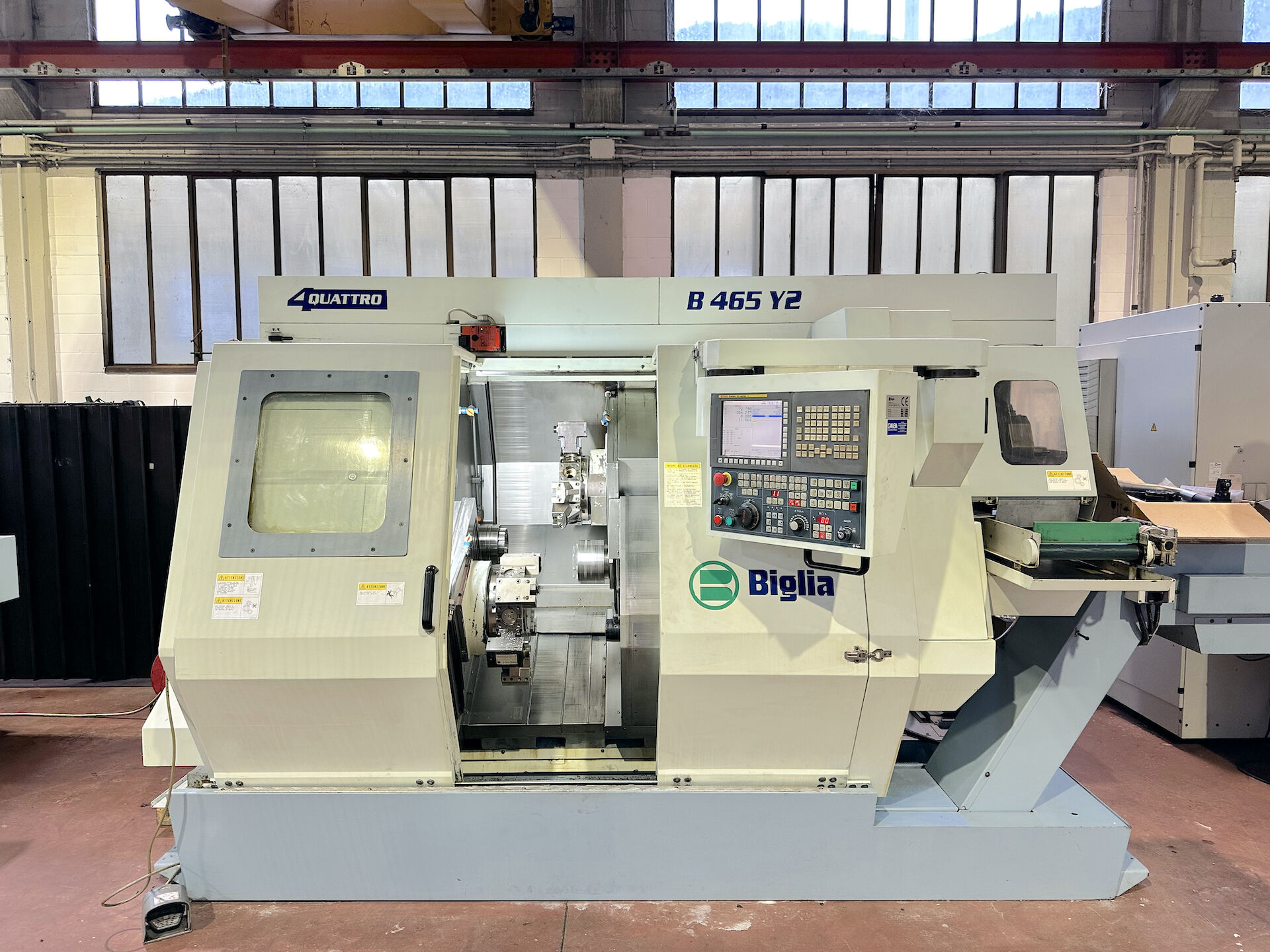 Wiederverkauf Drehbänken CNC BIGLIA B465Y2 gebraucht