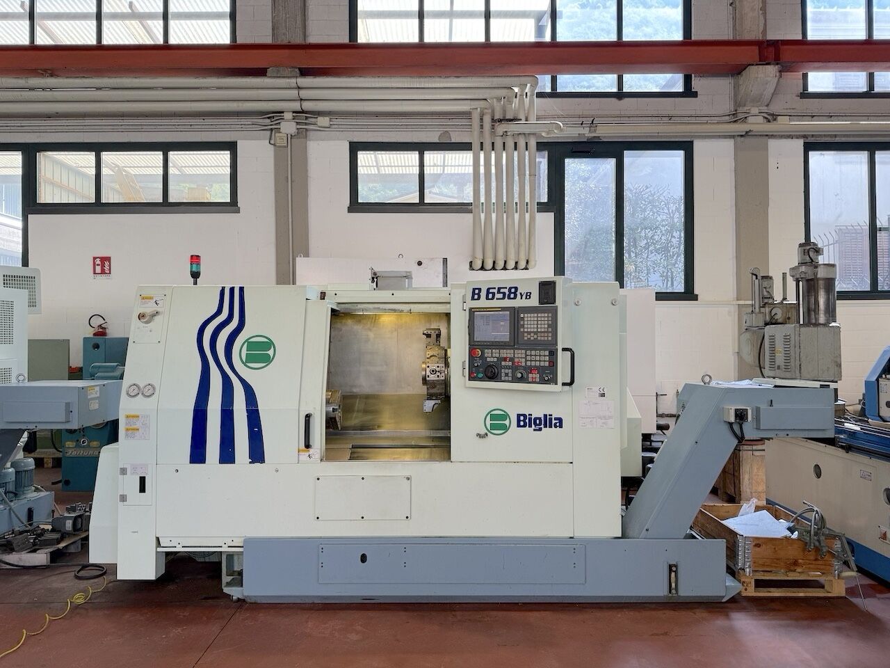 Wiederverkauf Drehbänken CNC BIGLIA B658YB gebraucht