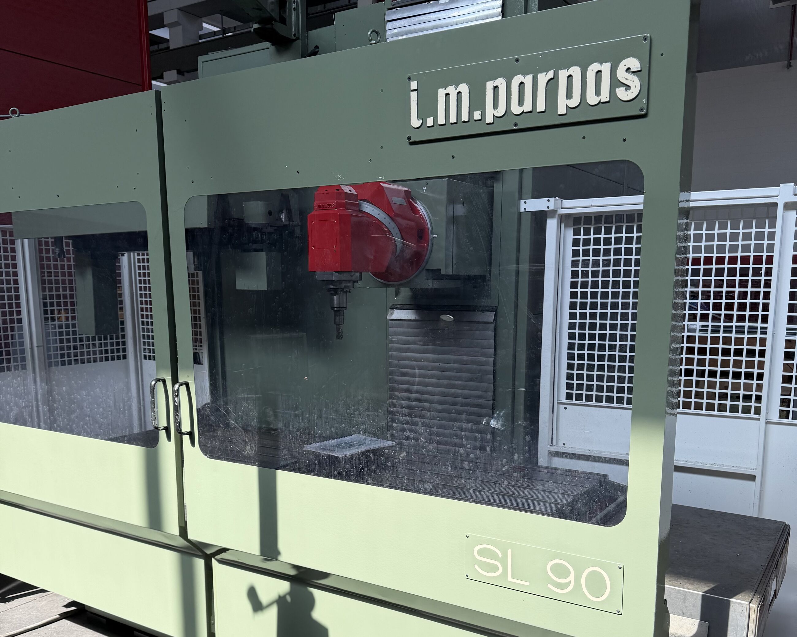 Wiederverkauf Fräsmachinen Bett-Typ PARPAS SL 90 gebraucht