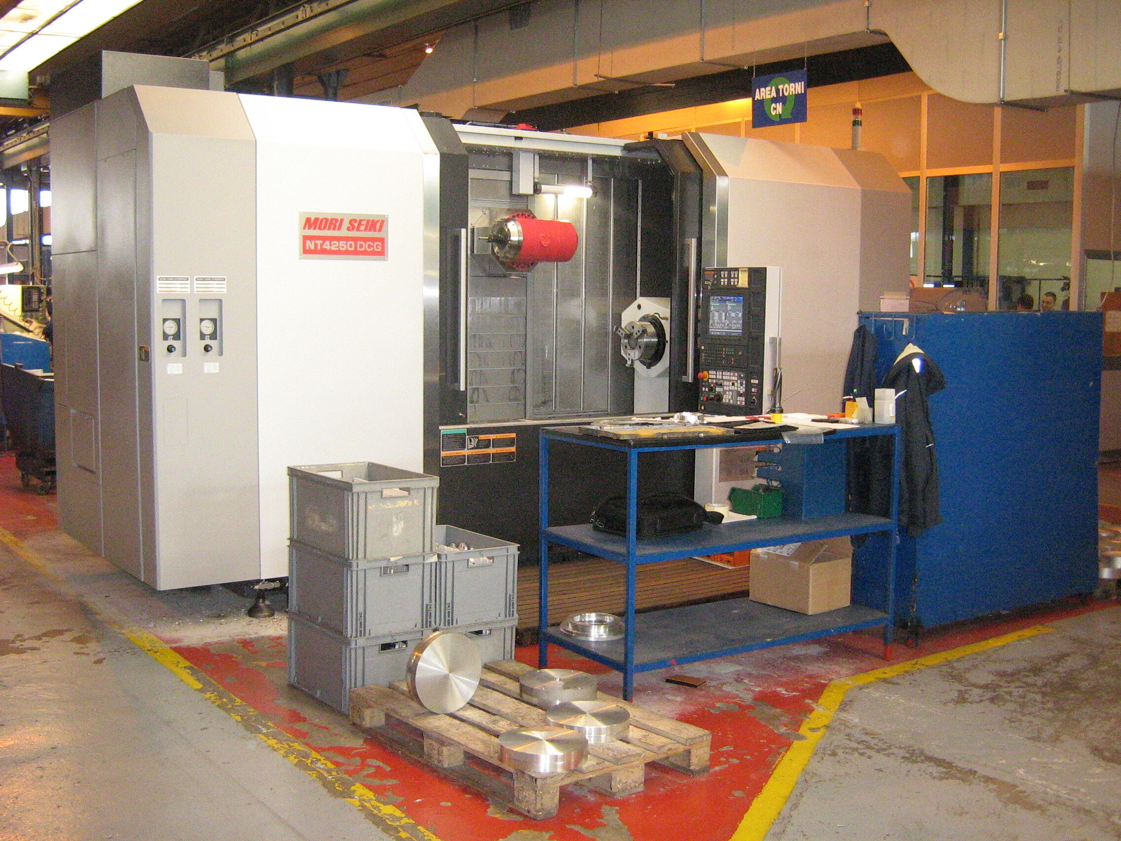 Wiederverkauf Drehbänken Multi-tasking MORI SEIKI NT4250DCG 1500SZ gebraucht