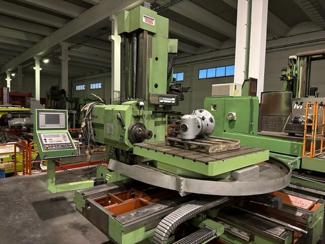 Wiederverkauf Bohrwerke Tisch Typ TOS VARNSDORF WHQ105 CNC gebraucht