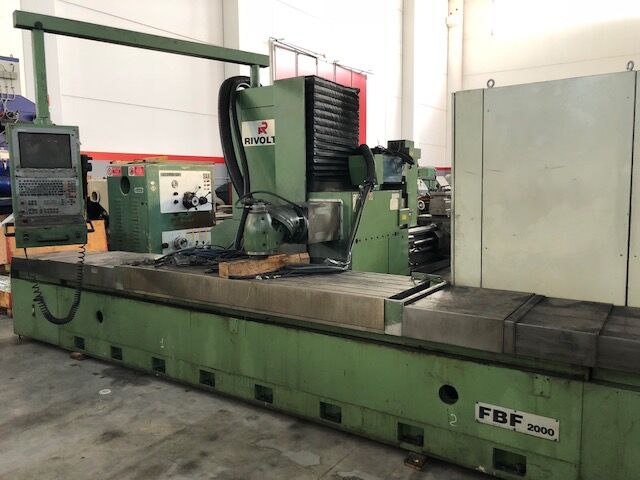 Wiederverkauf Fräsmachinen Bett-Typ RIVOLTA FBF 2000 gebraucht