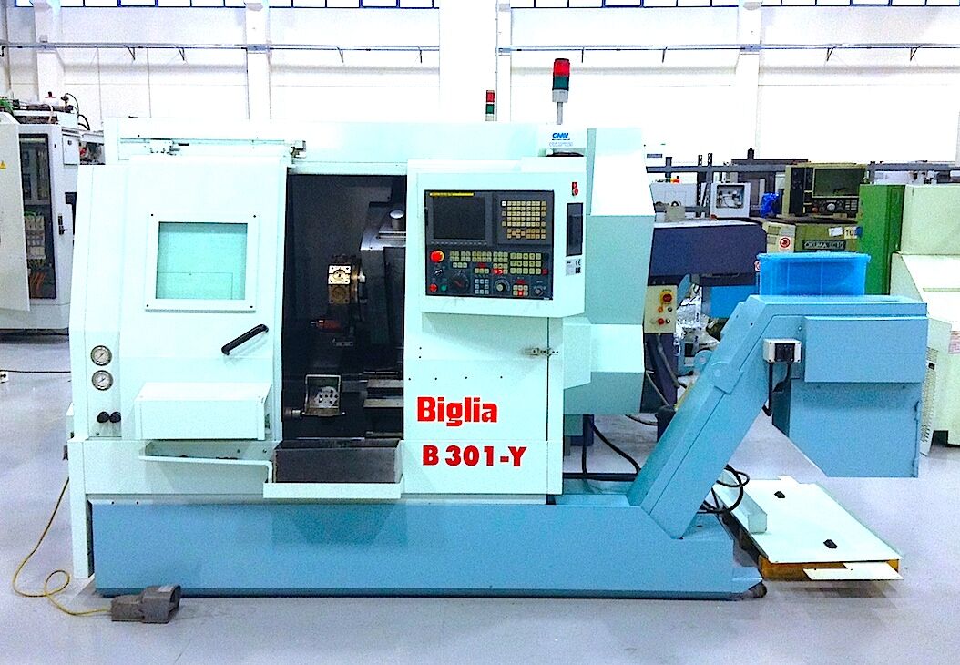 Wiederverkauf Drehbänken CNC BIGLIA B301Y gebraucht