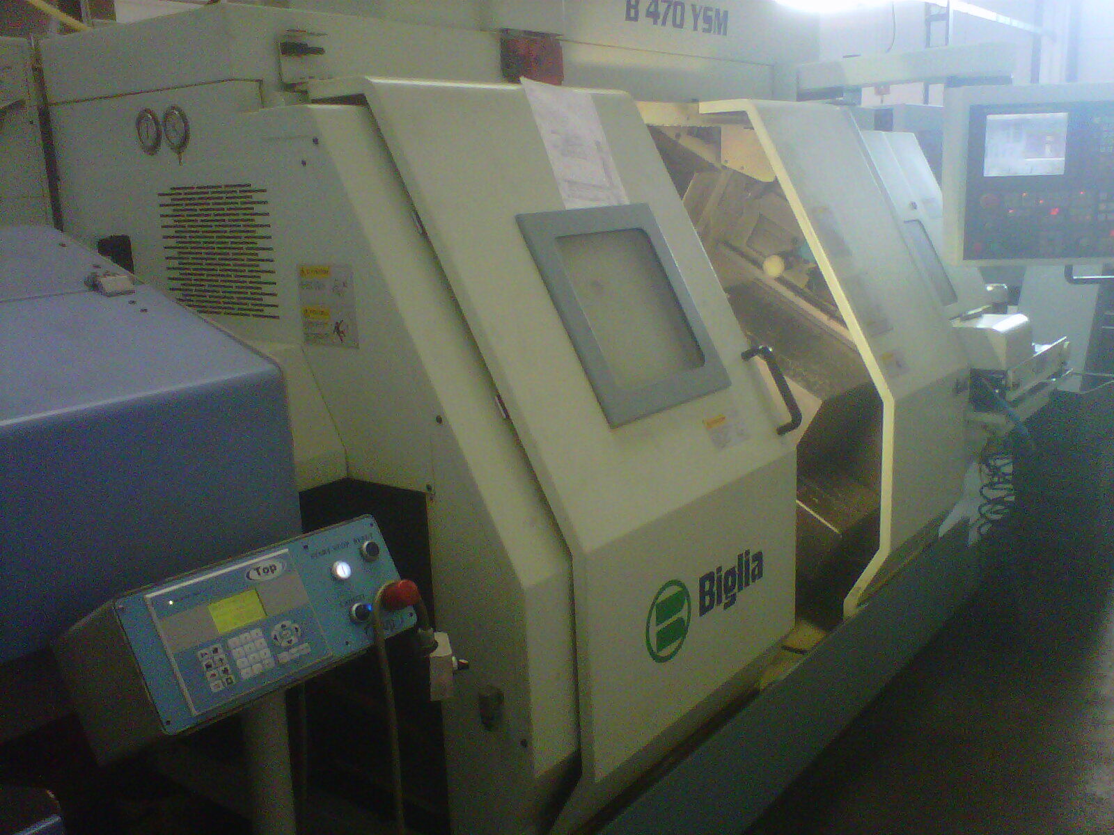 Wiederverkauf Drehbänken CNC BIGLIA B 470 YSM Quattro gebraucht