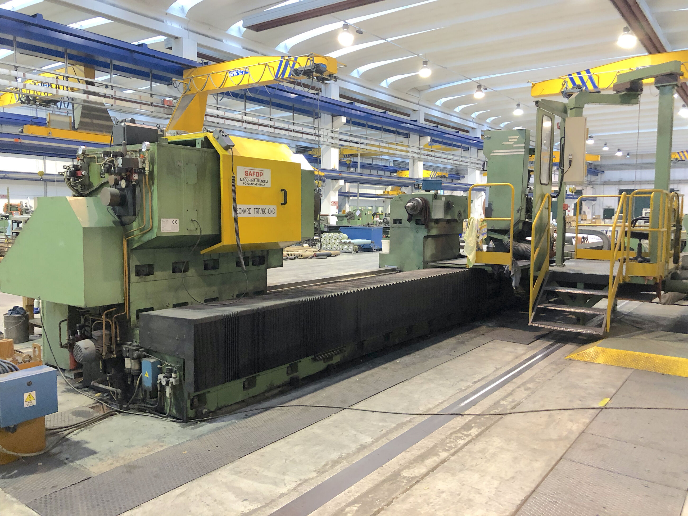 Wiederverkauf Drehbänken CNC SAFOP LEONARD TRF60 CNC gebraucht