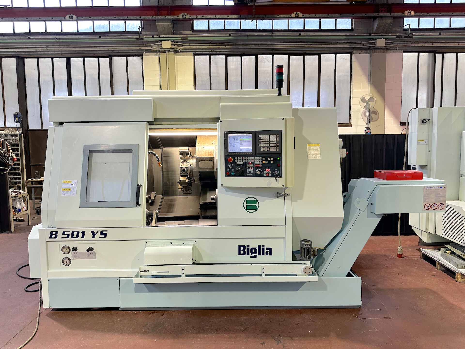 Wiederverkauf Drehbänken CNC BIGLIA B 501 YS gebraucht