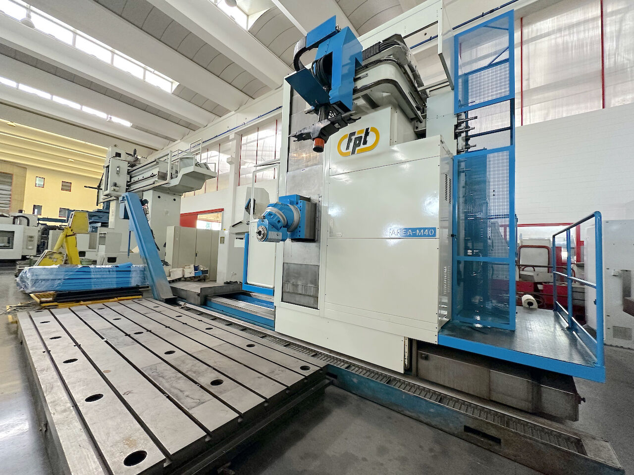 Wiederverkauf Fräsmachinen mobile Säule FPT AREA M40 gebraucht