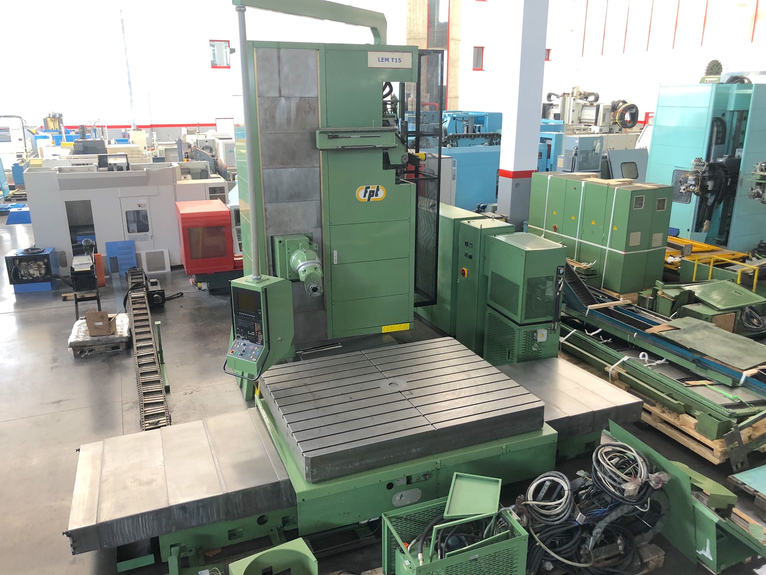 Wiederverkauf Fräsmachinen T-Typ FPT LEM T15 TG gebraucht