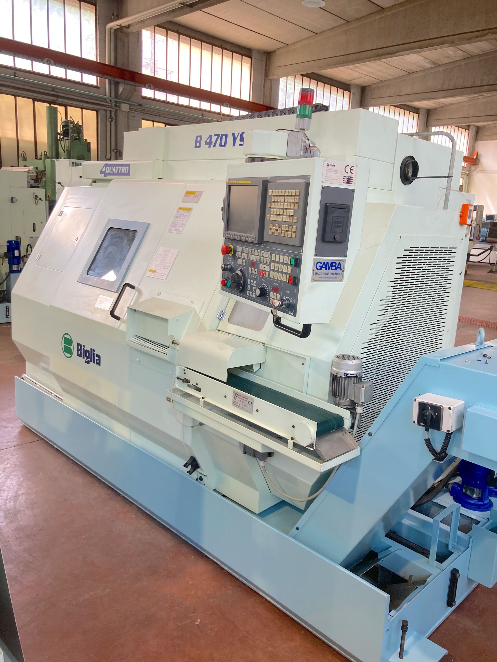 Wiederverkauf Drehbänken CNC BIGLIA B470YSM gebraucht