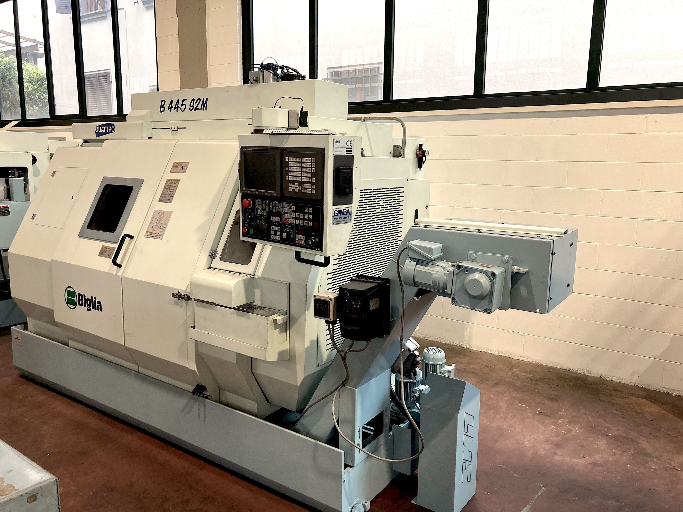 Wiederverkauf Drehbänken CNC BIGLIA 445S2M gebraucht