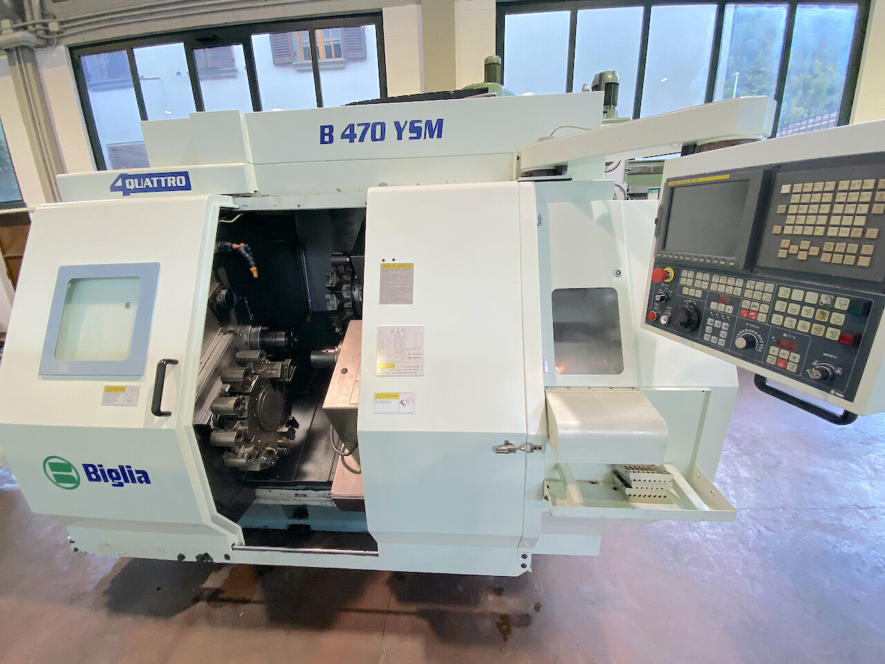 Wiederverkauf Drehbänken CNC BIGLIA B470YSM gebraucht
