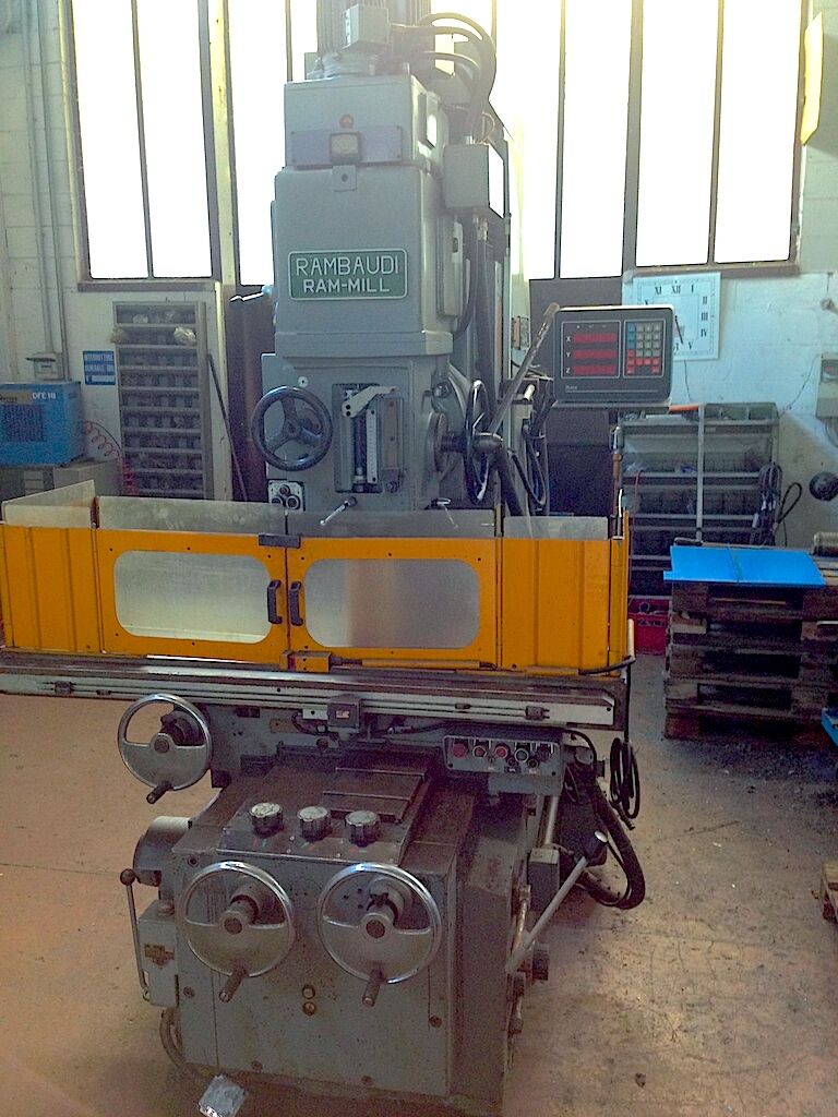 Wiederverkauf Fräsmachinen Bett-Typ RAMBAUDI RAMMILL gebraucht