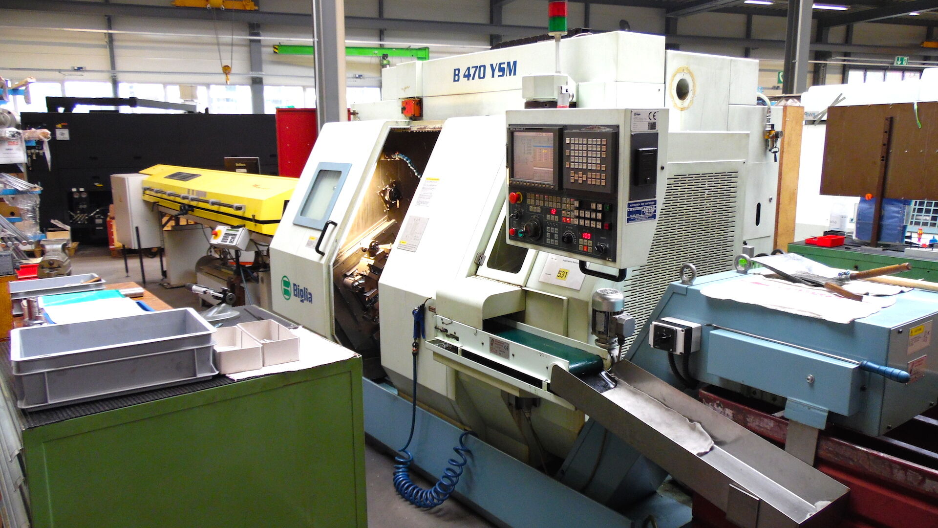 Wiederverkauf Drehbänken CNC BIGLIA B470 YSM gebraucht