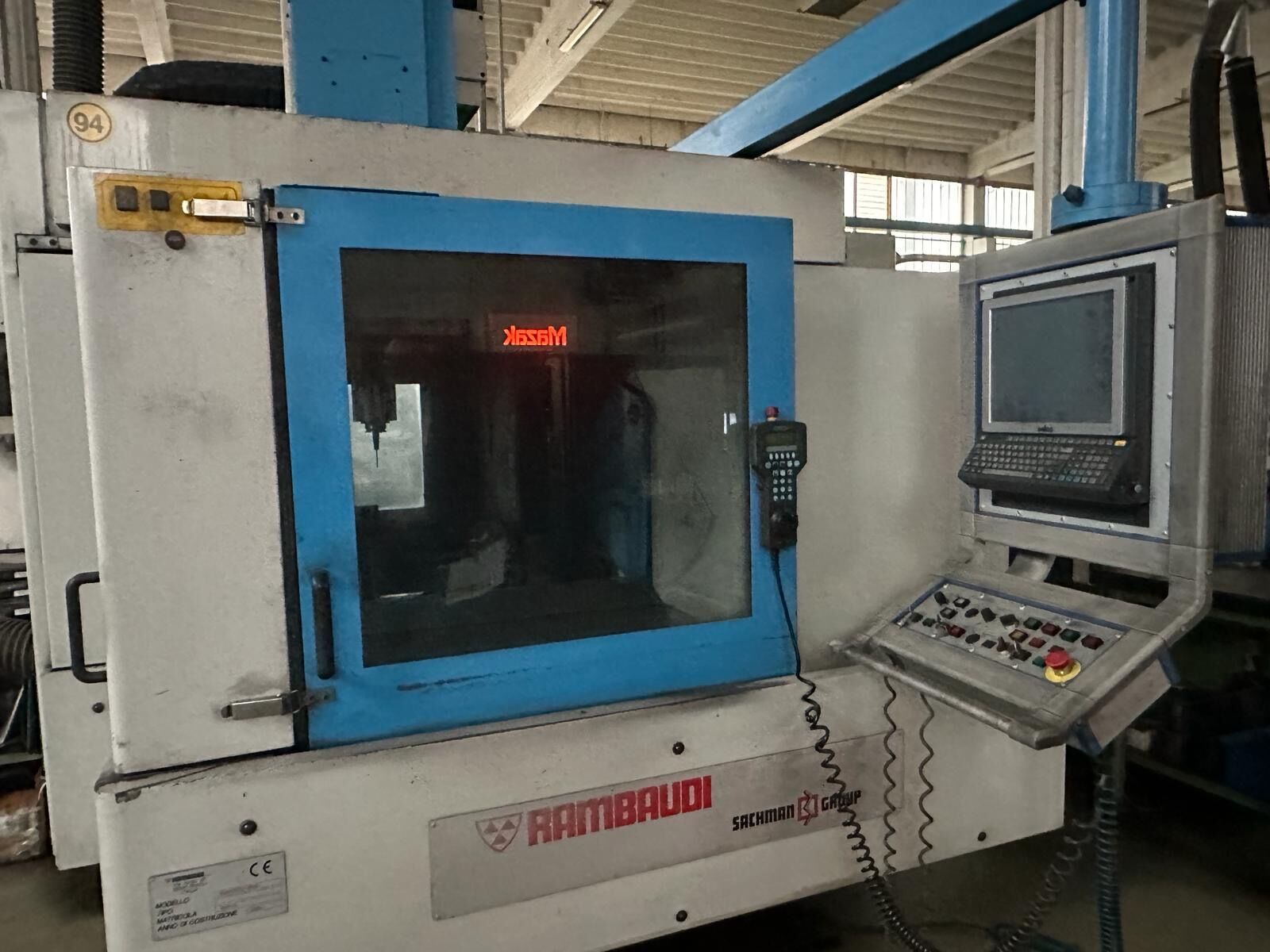 Wiederverkauf Bearbeitungszentren Vertikal RAMBAUDI RAMSPEED 800E gebraucht