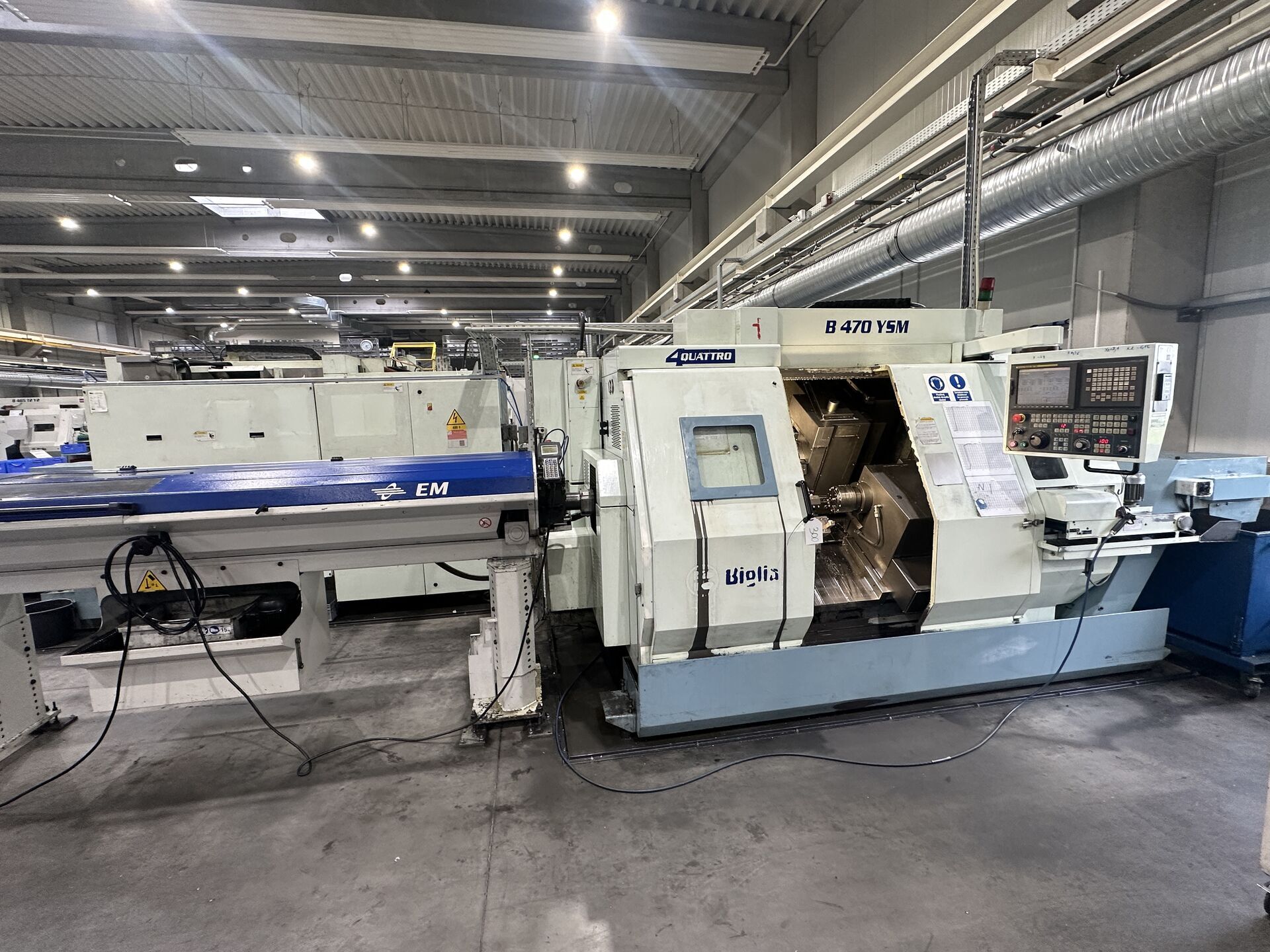 Wiederverkauf Drehbänken CNC BIGLIA B470YSM gebraucht