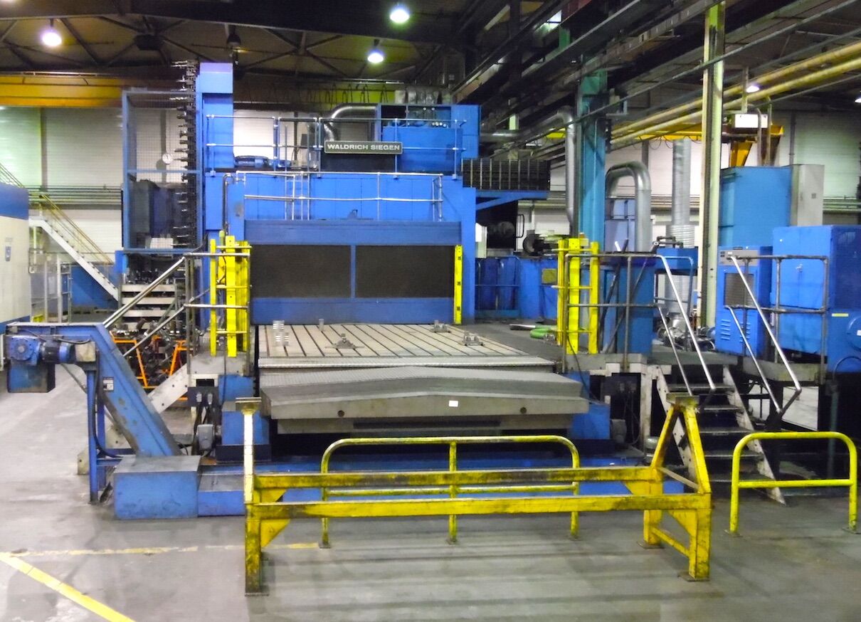 Wiederverkauf Fräsmachinen Plano WALDRICH SIEGEN VH FR 100KW gebraucht